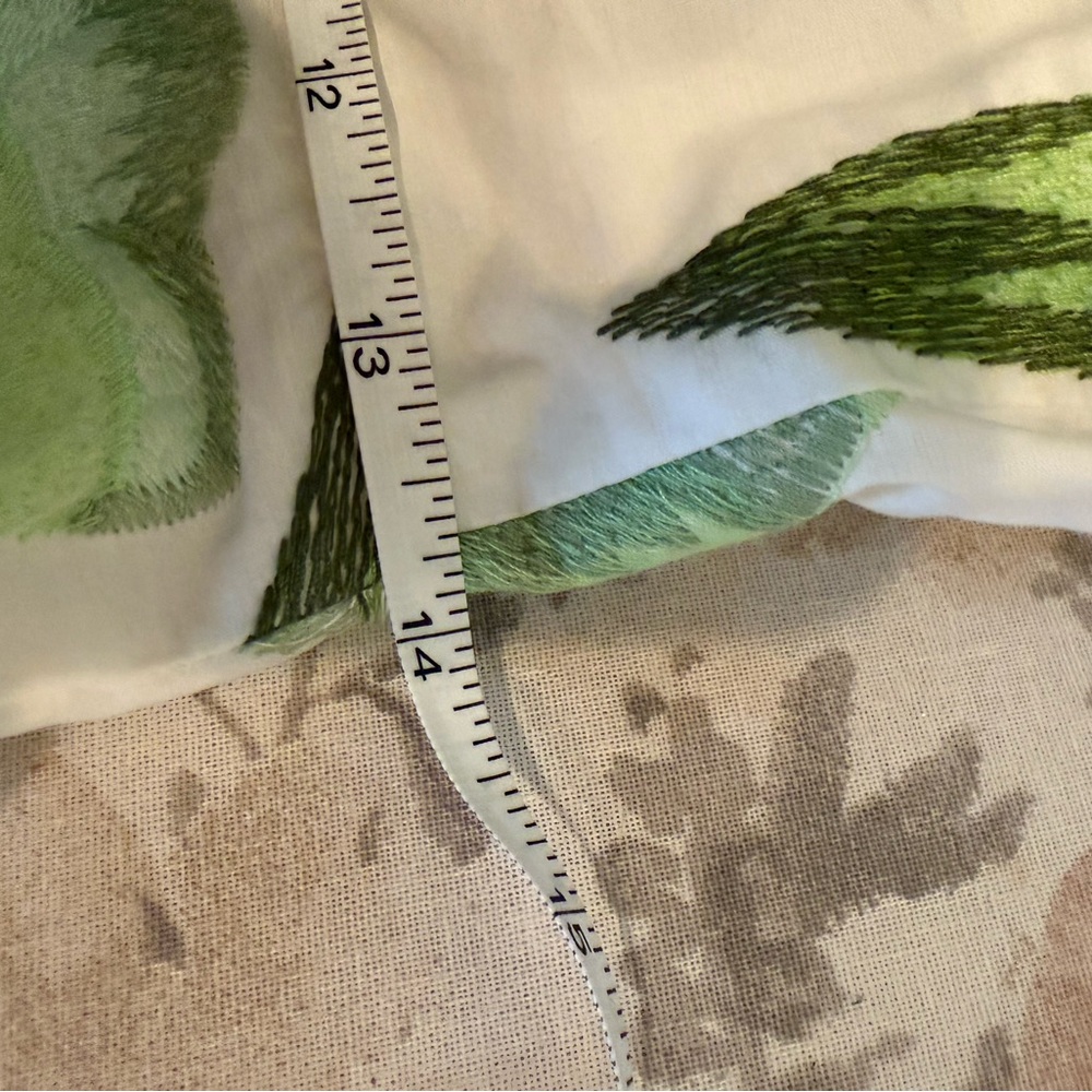 Adelyn Rae Leafy Green and White Midi Dress - Picture 12 of 12